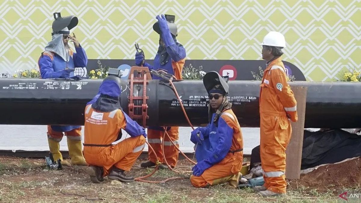 Pengaliran Gas In Pipa Cisem 2 Beri Kepastian Usaha bagi Industri di Jateng dan Jabar
