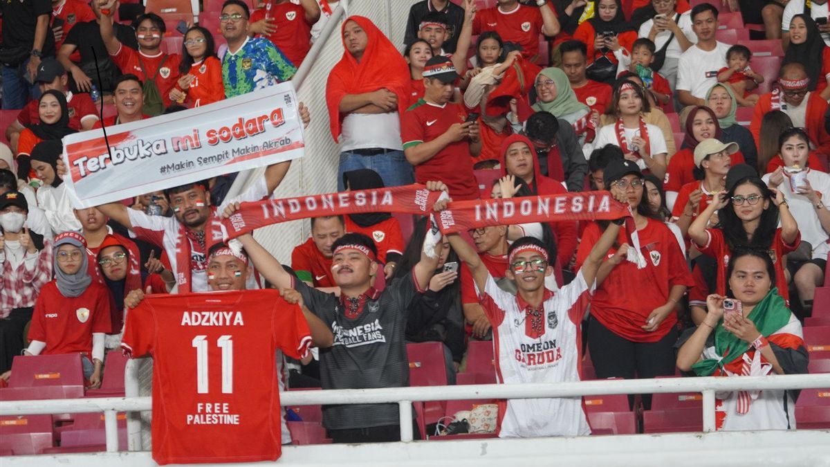 Les supporters prêts à soutenir pleinement! Billets pour l’équipe nationale indonésienne vs Australie Ludes