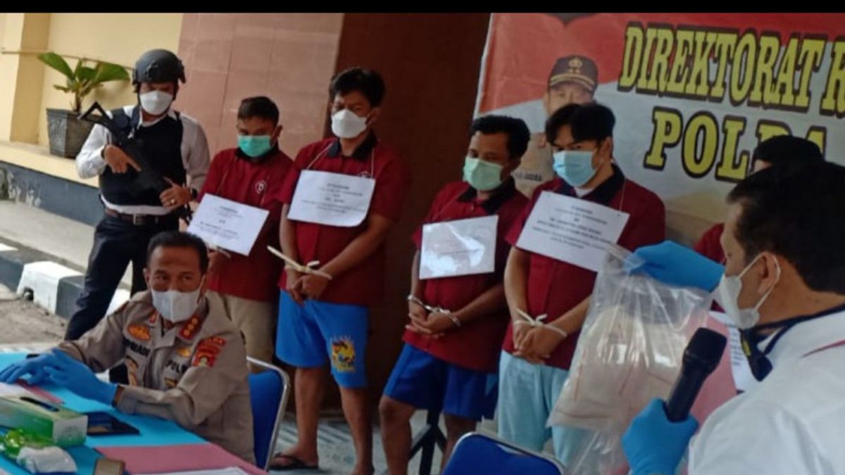 Polda Sumsel Membekuk Pengedar Narkoba Jaringan Aceh