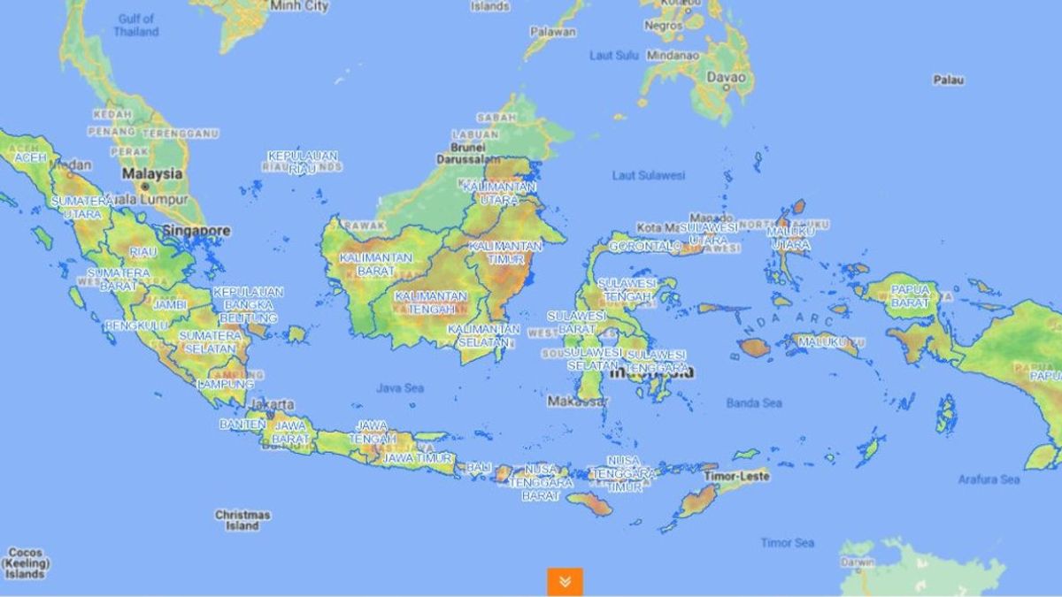 熱帯低気圧ニャートがインドネシアから離れる