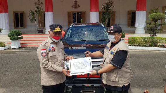 Ramai Kritikan, Gubernur Sumbar Mahyeldi Serahkan Mobil Dinas Baru Pajero Sport untuk Satgas COVID-19