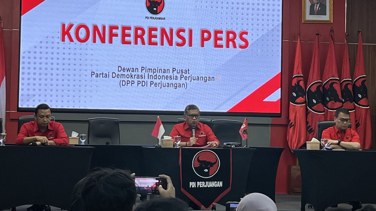 PDIP Regarding The Status Of Jokowi Cadres And Families: It's No Longer Part Of The PDI-P