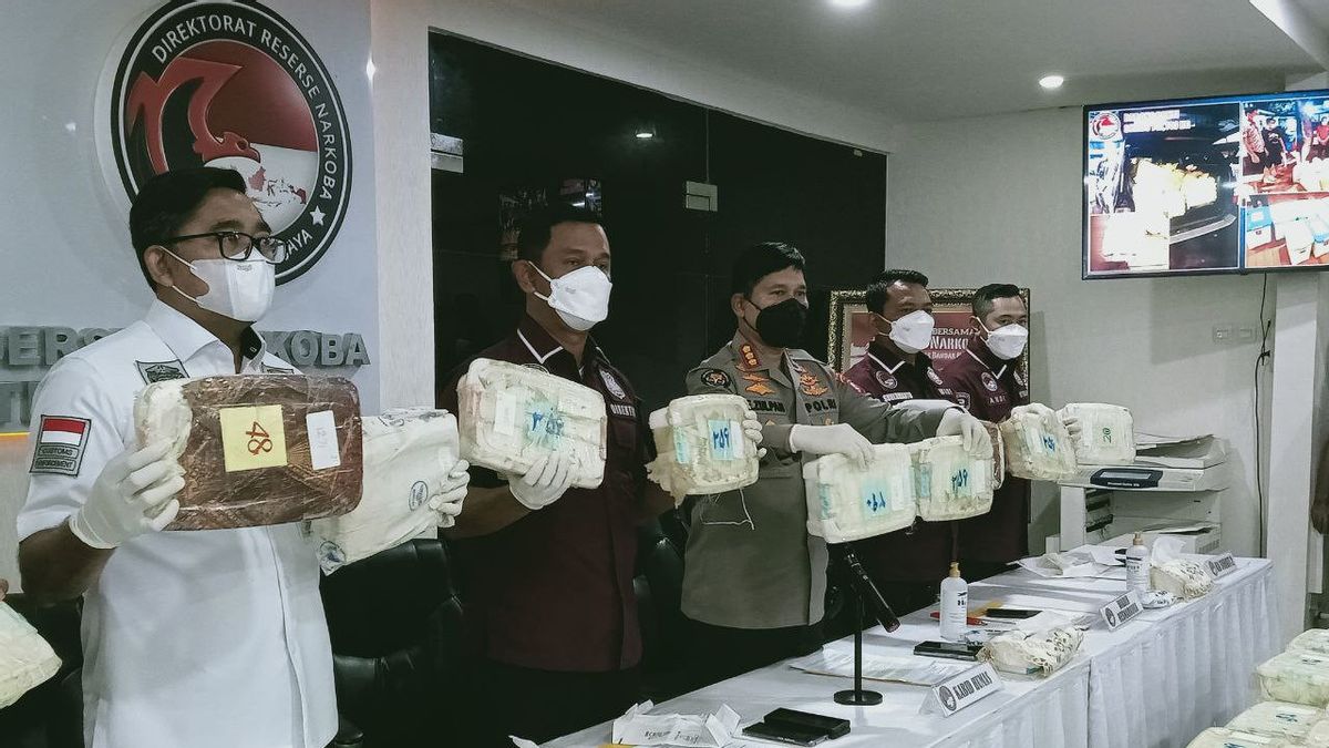 Contrebande De 147 Kg De Méthamphétamine Brésilienne Déjouée, Distribués à Jakarta Pendant Le Jour De L’An