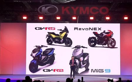 Kymco Ungkap 4 Konsep Sepeda Motor Baru, Ada Versi Listriknya