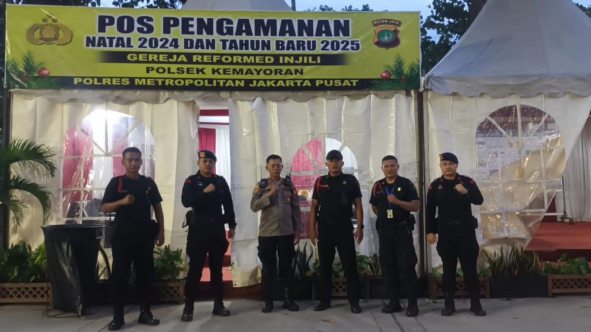 Welcoming Christmas And New Year 2025, The Security Of The Kemayoran Area Is Improved