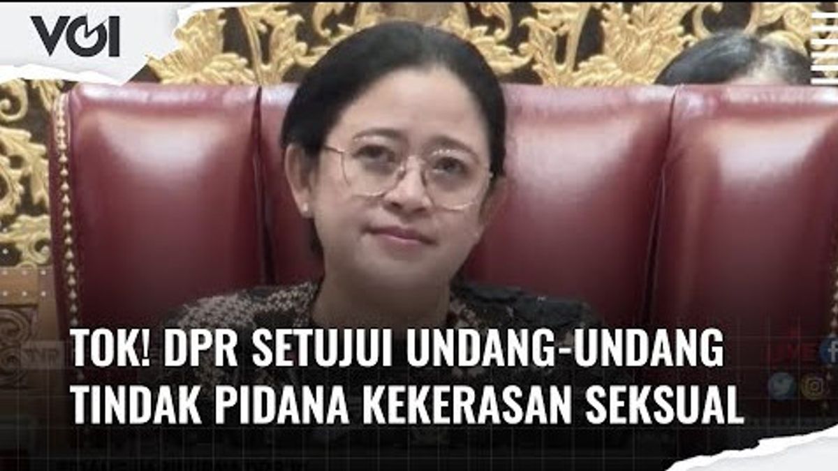 VIDEO: Tangis Puan Maharani Sahkan UU TPKS