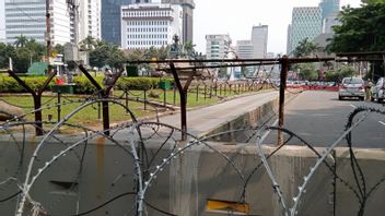 Polres Jakpus Tutup 2 Jalur di Harmoni dan Jalan Veteran Imbas Putusan MK Soal Batas Usia Capres dan Cawapres