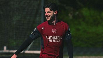 Declan Rice dan Gabriel Berlatih Bersama Arsenal Jelang Laga Lawan Sporting