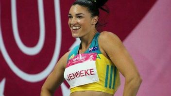 Waiting For Michelle Jenneke's Signature Dance At The 2022 Commonwealth Games, A Unique Warm-up By An Australian Sprinter