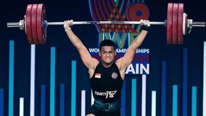 Injured Hand, Rizki Juniansyah Able To Win Two Silvers And One Bronze In Asian Championships