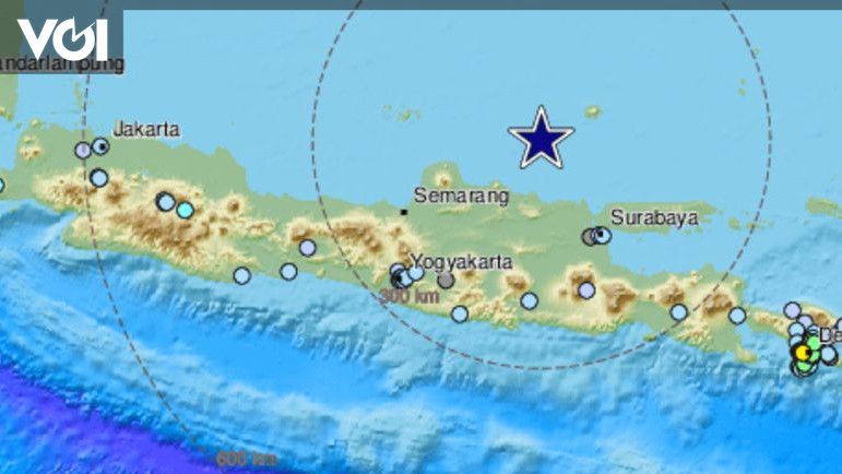 Gempa M 6,6 Tuban, Dirasakan Di Jatim Hingga Jabar