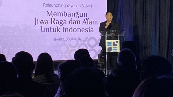 Lancement de la Fondation BUMN, Erick Thohir montre Prilly Latuconsina comme mentor