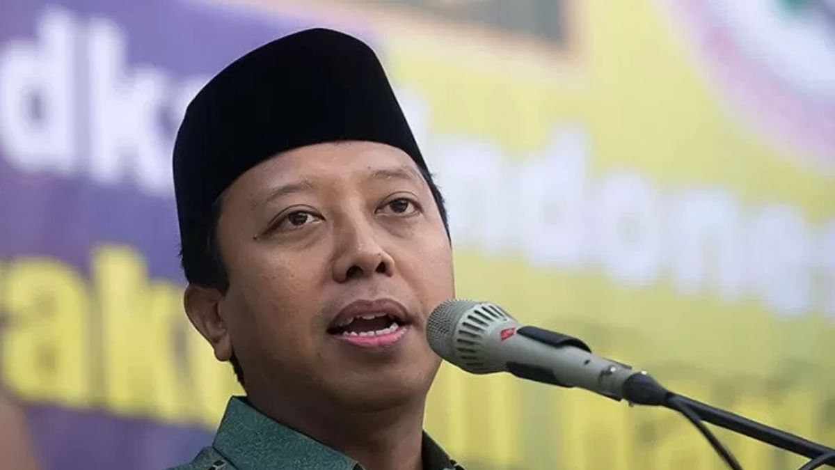 PPP关于Romahurmuziy Bujuk Anies成为PPP Ketum候选人:从内部仍然合格
