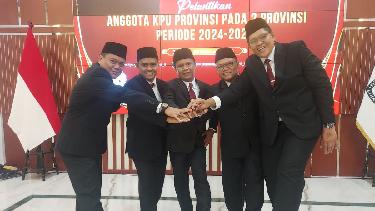 5 Komisioner KPU Kaltara 2024-2029 Dilantik, Hariadi Hamid Jadi Ketua