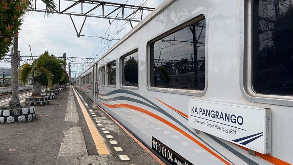 Landslide Material Evacuation Completed, Pangrango Bogor-Sukabumi Train Operates Again