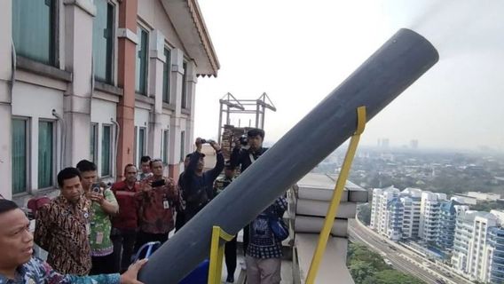 3 Gedung Swasta di Jakarta Sudah Pasang Water Mist