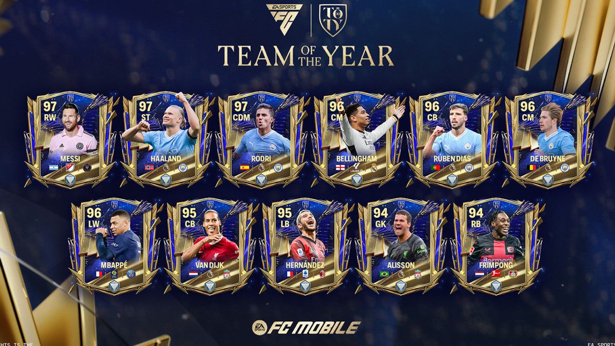 EA SPORTS FC Mobile Release Team Of The Year, Present The Best In Ultimate Team