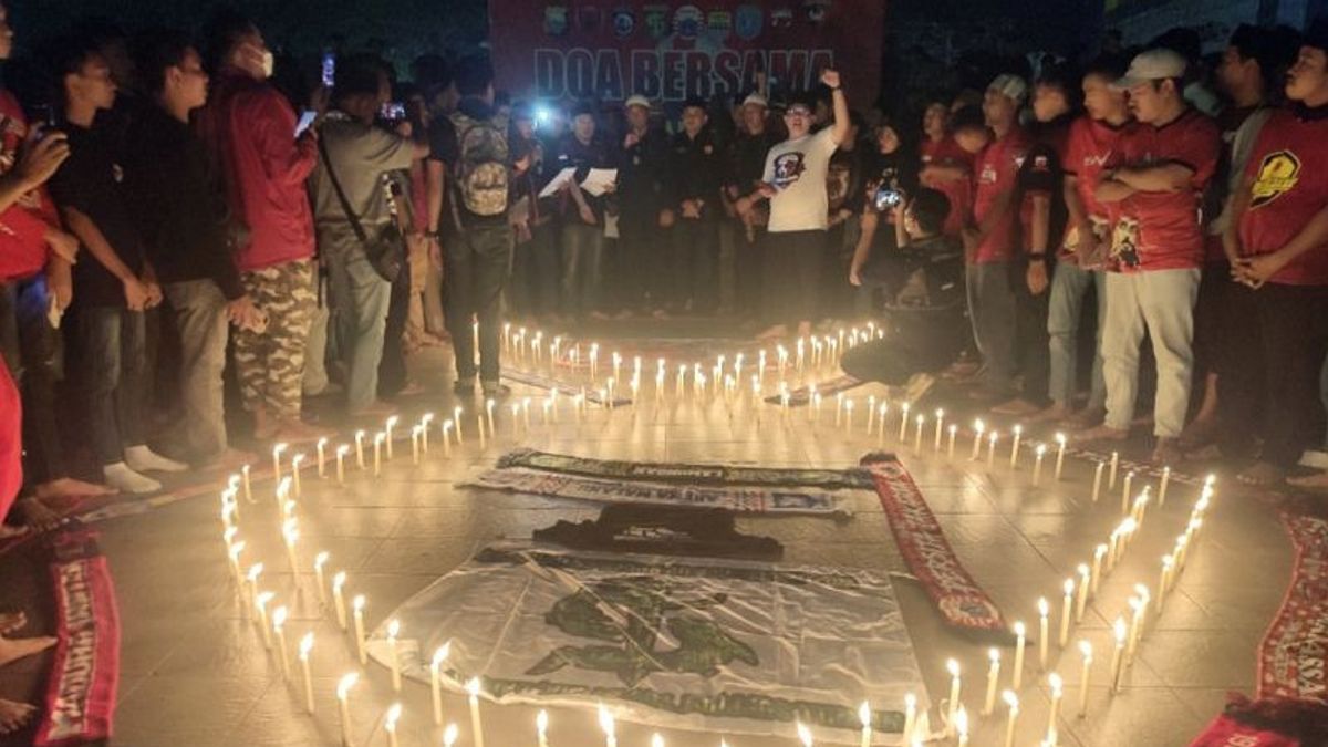 Prayer And Remembrance For Victims Of Tracing, Supporter Representatives In Makassar Read Five Declaration Points