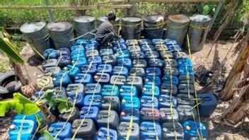 West Sulawesi Regional Police Arrest Perpetrators Of Hoarding 6.2 Tons Of Subsidized Diesel