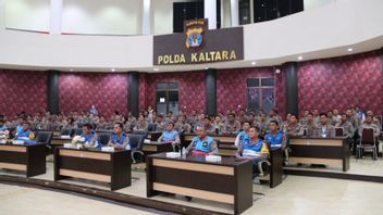 Dozens Of Polda Kaltara Personnel Sign Integrity Pact