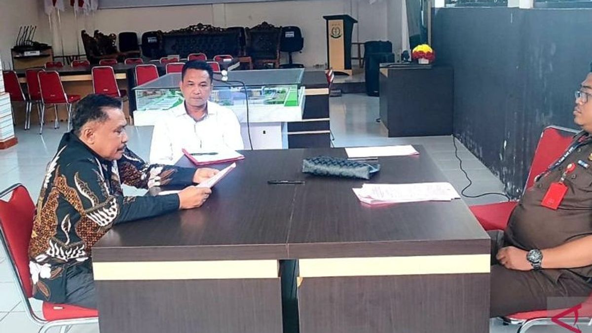 Kadispora Gorontalo Utara Suspect Of Money Borrowing Mode Fraud For PMI Detained By Prosecutor