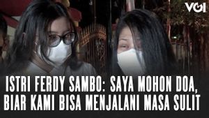 VIDEO: Tangis Istri Ferdy Sambo Datangi Mako Brimob