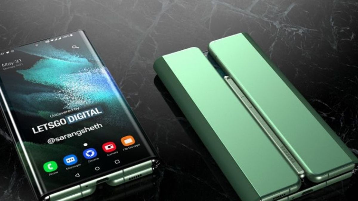 Galaxy Z Fold Tab, HP Layar Lipat Tiga yang Rumornya Tengah Digarap Samsung