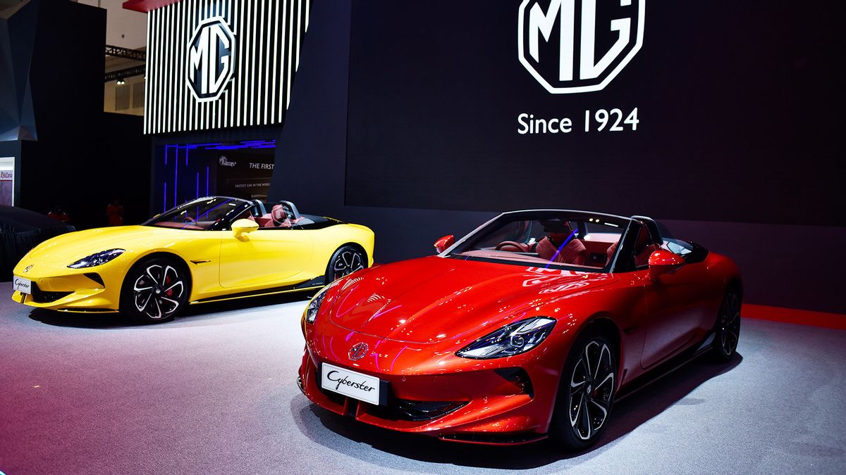 Launch Last July, MG Cyberster Has Been Ordered By Dozens Of Units In Indonesia