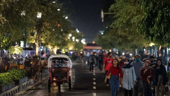 Malioboro Jogja الوصول لم يعد مغلقا تماما، يتم تعديل الختم ولكن ليس للسياح