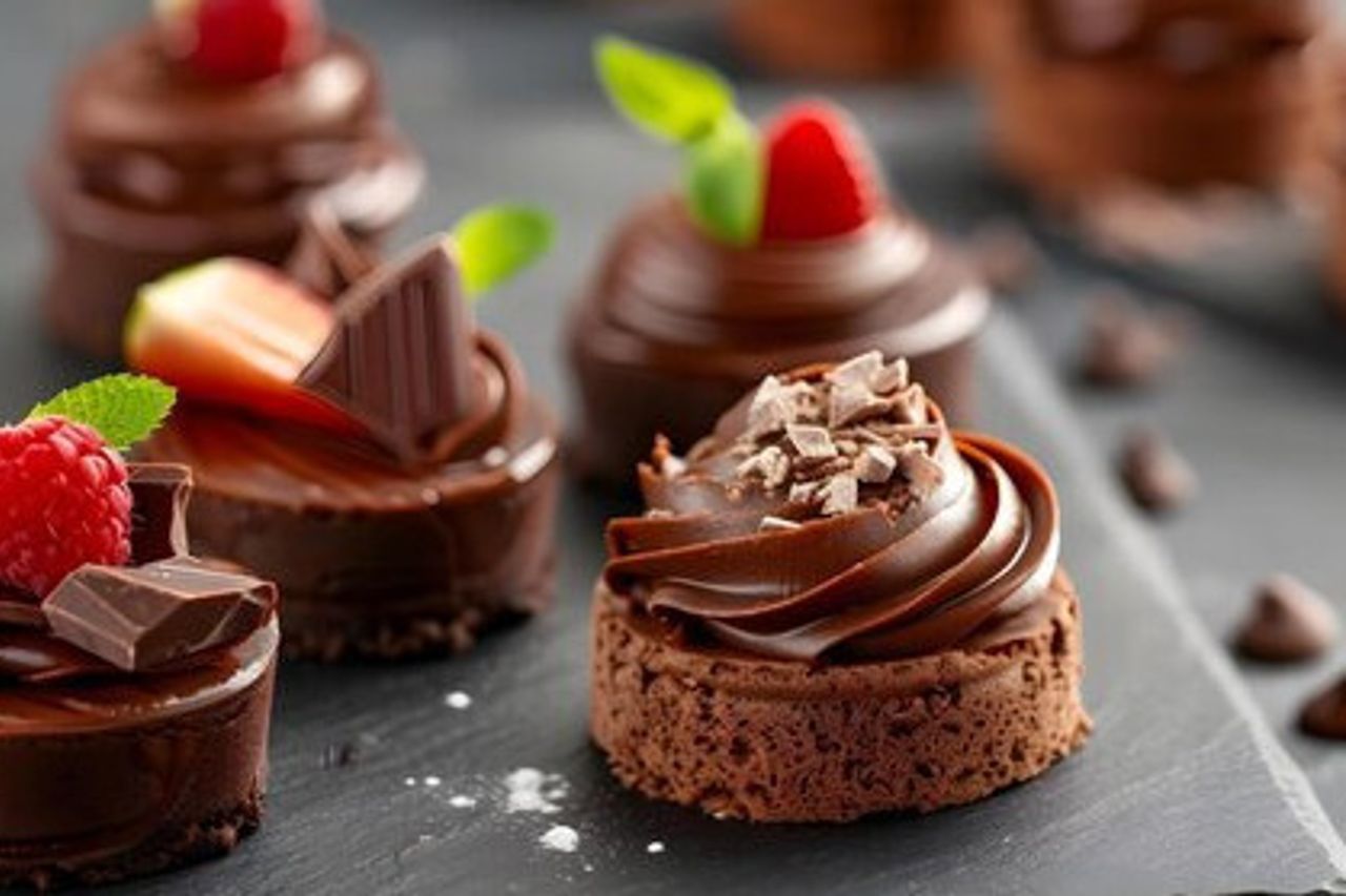 世界で最高の、これらは快適なチョコレートから作られた7種類のデザートです