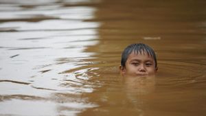 23 RT di Jakarta Tergenang Akibat Hujan Lokal dan Luapan Kali Ciliwung