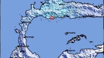 5.3级地震震动了中苏拉威西岛的Parigi Moutong，BPBD表示建筑物没有损坏