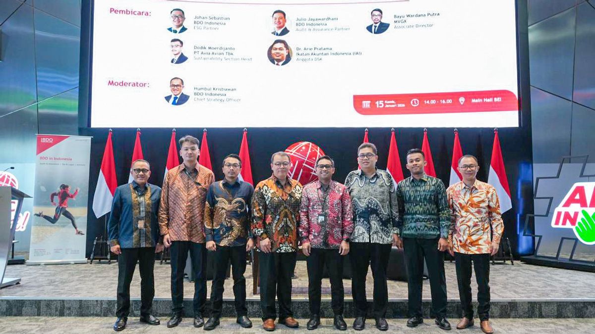 BDO Indonesia dan BEI Tekankan Pentingnya Integrasi Standar Global dalam Laporan Keberlanjutan