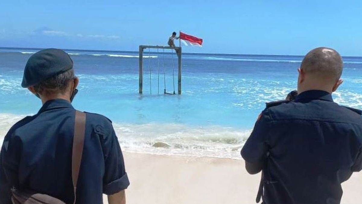 Pernah Naik Ayunan Saat <i>Healing</i> di Gili Trawangan Lombok? Saat Ini yang Ilegal Dibongkar KKP