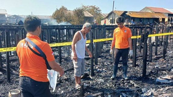 パランカラヤの下にあるフランボヤンの数十軒の家屋の火災の犯罪現場の結果、火災の原因は短絡によるものと疑われています