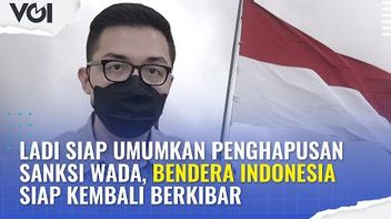 ビデオ:WADA制裁の撤廃を発表する準備ができているLADI、インドネシア国旗は再び飛ぶ