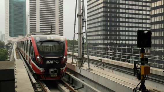 Les utilisateurs de LRT Jabodebek ont baissé de 10 pourcent en raison de la politique de WFA chaque vendredi
