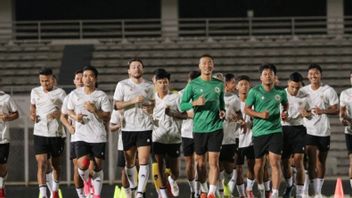  Timnas Indonesia Antusias Jalani Latihan Perdana Jelang Kualifikasi Piala Dunia 2022