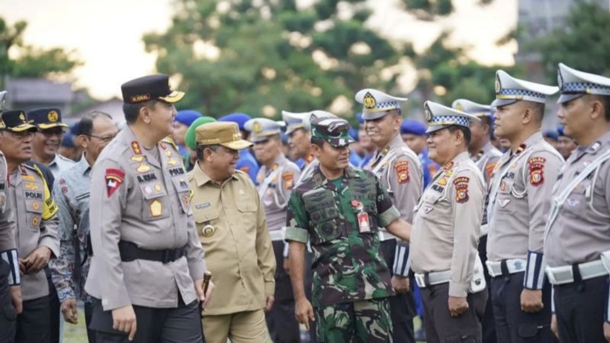 2.803 membres du personnel pour sécuriser Noël et le Nouvel An à Riau