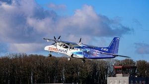 Pesawat Bermesin Hidrogen Listrik dari ZeroAvia Sukses Uji Terbang Selama 10 Menit
