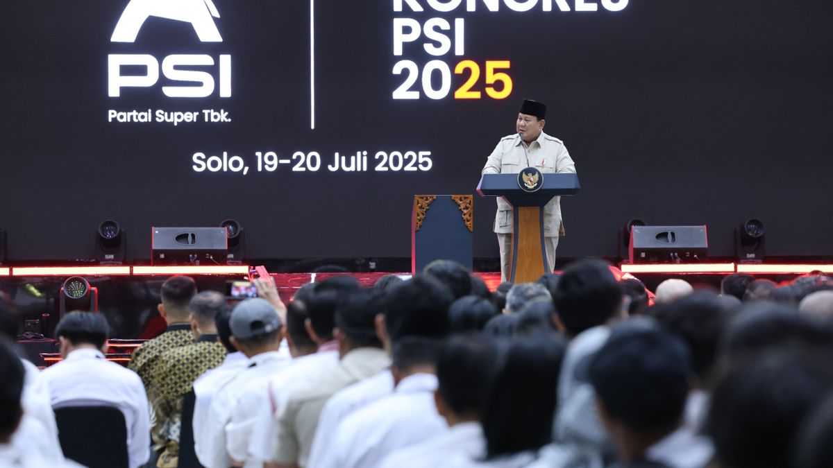 Canda Prabowo di Kongres PSI: Saya Kira Bahlil Gerindra