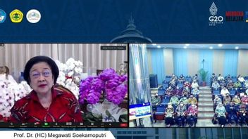 Megawati肯定Pancasila必须进入每个印度尼西亚人民的心中