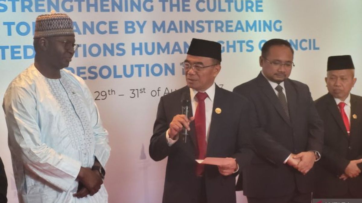 Coordinating Minister For Human Development And Culture Emphasizes Strengthening Tolerance Culture