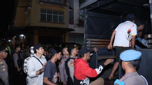 Joint Apparatus Arrest 34 Thugs And Wild Jukir In Cengkareng Area