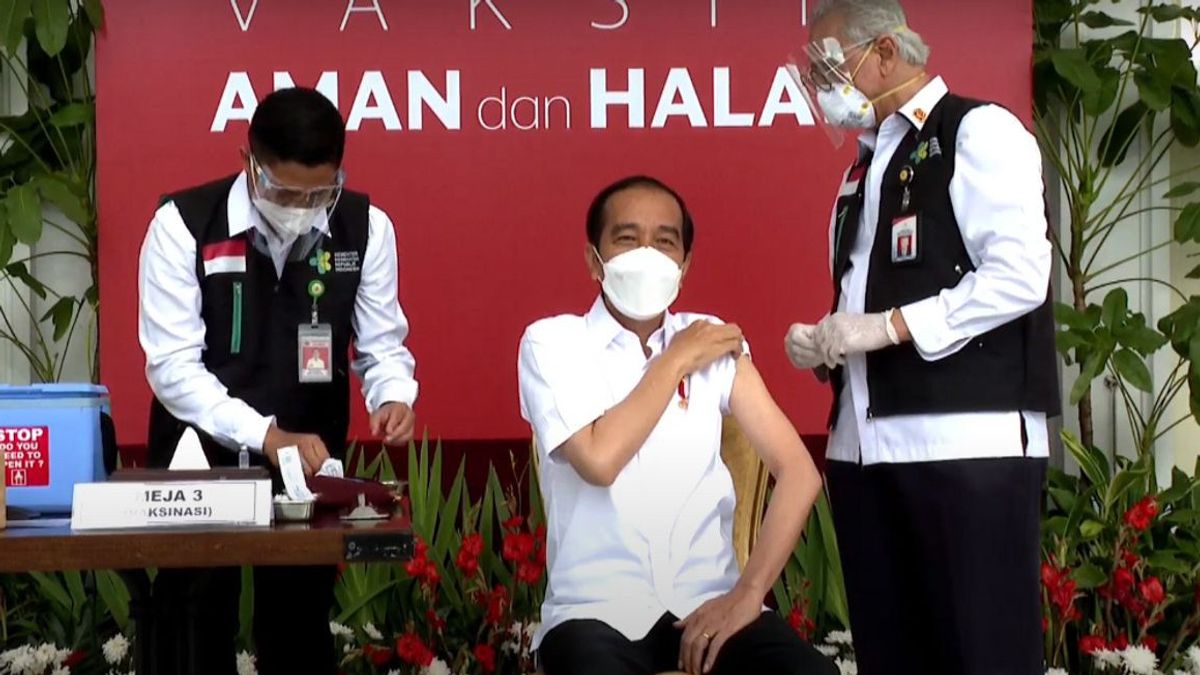 Demain Jokowi Vaccins COVID-19 Phase Deux, Inaugure Komjen Listyo Sigit En Tant Que Chef De La Police Nationale Par La Suite