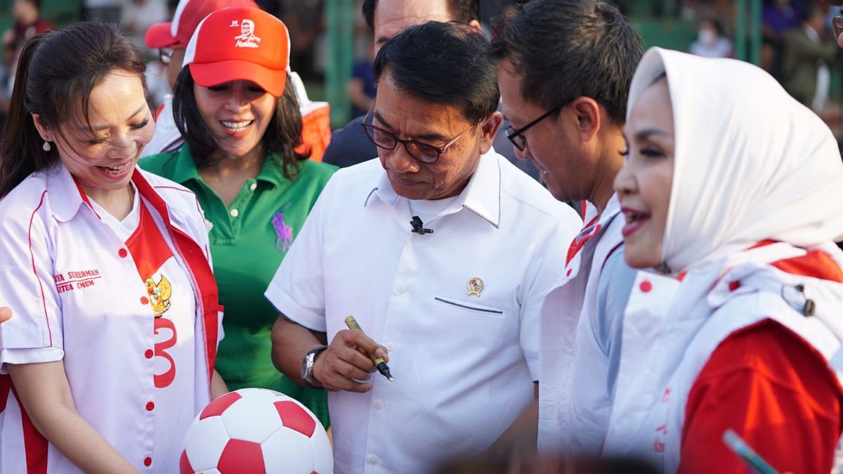 Moeldoko Nilai Indonesia需要一支人民足球联盟