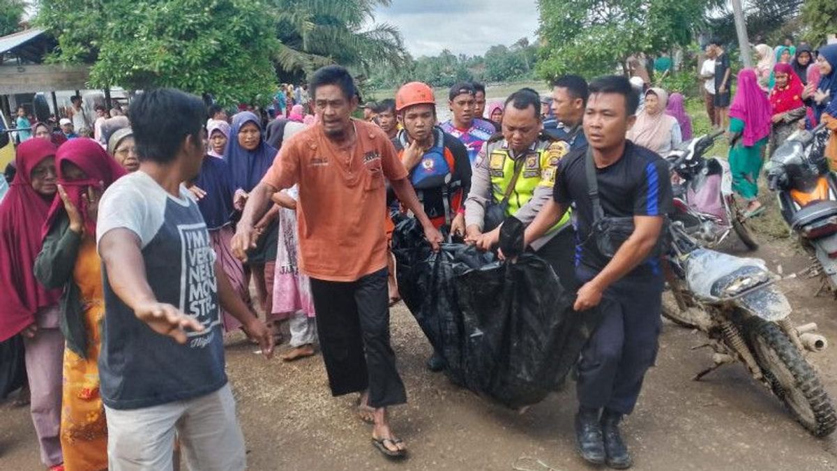 1 dari 2 Anak Tenggelam di Sungai Batang Hari Jambi Ditemukan Tewas