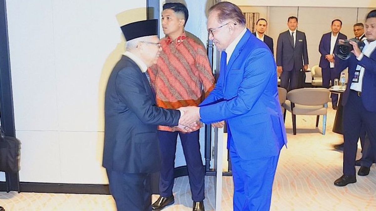 Ma'ruf Amin: PM Anwar Ibrahim Talks Fast Together With Pak Jokowi To Defend Palestine