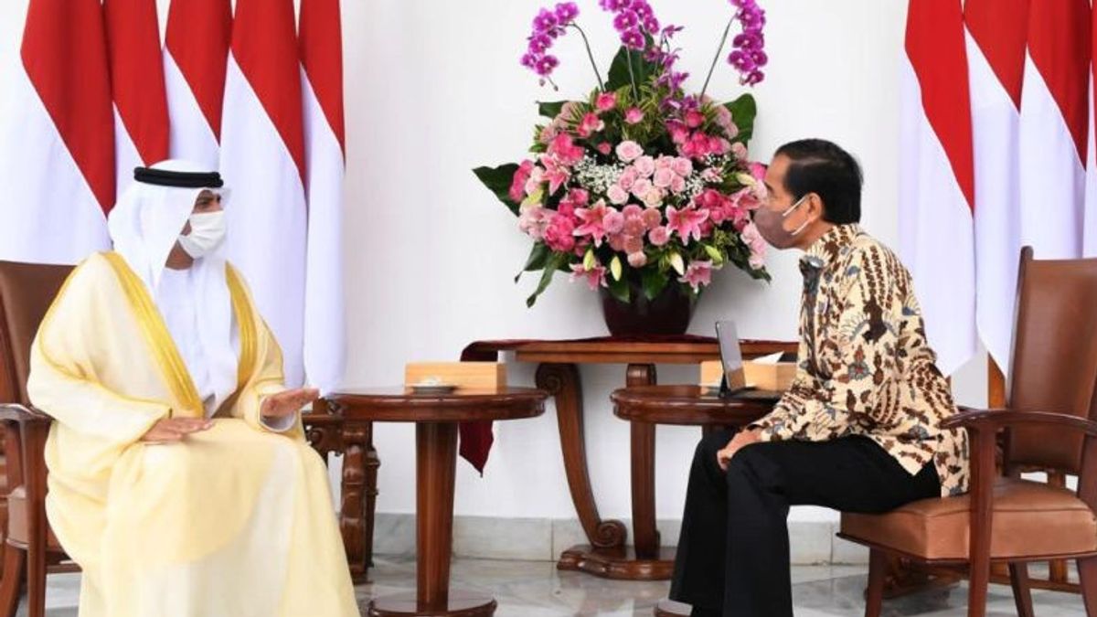 President Jokowi Receives A Visit From The United Arab Emirates Delegation