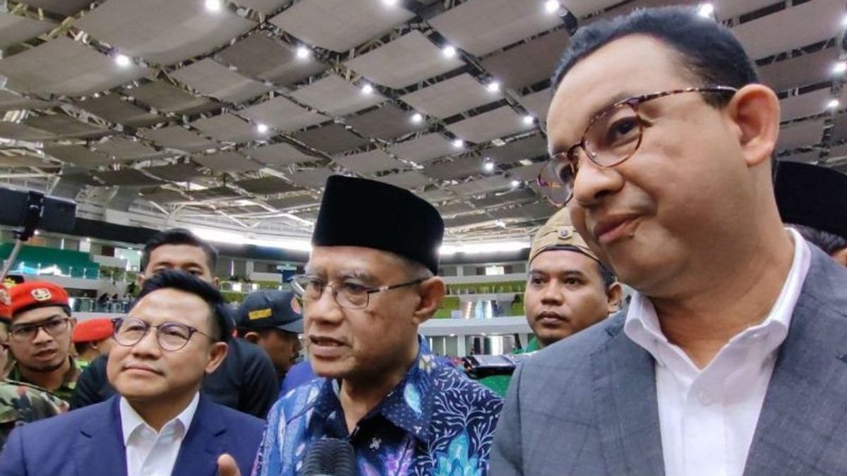 在Anies-Cak Imin欢迎活动中,Haedar Nashir:Muhammadiyah承诺展示智能政治